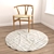 Round Carpets Set: Versatile and Realistic 3D model small image 4