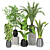 Green Oasis: Assorted Plant Collection 3D model small image 2