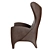 Contemporary Elegance Morada Avi Armchair 3D model small image 3