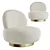 Clement Swivel Chair: Elegant & Functional 3D model small image 2