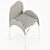 Elegant Beirut Chair: Stylish Upholstered Design 3D model small image 2