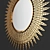 Golden Feather Mirror: Pre-Order for April 3D model small image 2