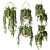 Gilded Hanging Ampel Plants 3D model small image 1