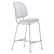 Stellar Works Industry Bar Chair 3D model small image 3