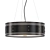 Industrial Mesh Pendant Light with Brass Accents 3D model small image 1