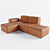 Moooi BFF Modular Sofa 3D model small image 4