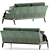 Regal Caracole Sofa 3D model small image 2