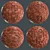 Seamless Brick PBR Material Set 3D model small image 1