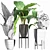 Exquisite Alocasia Collection: 210 Plants 3D model small image 2