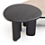 Liu Jo Caillou: Round Wood Coffee Tables 3D model small image 4