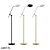 Title: Scandinavian Style Adjustable Floor Lamp 3D model small image 1