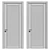 Elegant Interior Door 3D model small image 2