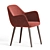 Kesy Dining Armchair: Sleek Design, High Quality 3D model small image 3