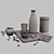 Modern Tableware Set 3D model small image 3