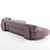 Gogan 02 Moroso Sofa: Contemporary Design 3D model small image 5