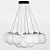 Elegant Maybel Chandelier: Achieve stunning lighting 3D model small image 2