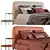 Oscar La Redoute Bed - Modern and Spacious 3D model small image 3