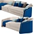 Modular STRATUM Sofa: Stylish and Comfortable 3D model small image 3