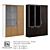 FlashLux Combined Wardrobe & Wardrobe 60 3D model small image 1