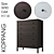 KOPPANG 5-Drawer Chest: Organize in Style 3D model small image 1