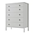 KOPPANG 5-Drawer Chest: Organize in Style 3D model small image 3