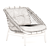 Elegant Cane Lounge Chair 3D model small image 4