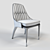 Elegant Palmyra Chair: Perfect Blend of Style 3D model small image 4