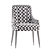 Modern Dining Chair: Sleek and Stylish 3D model small image 4