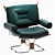 Tobolski Leather Lounger 3D model small image 1