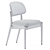 Stellar Works Slow Side Chair: Modern Elegance 3D model small image 3