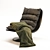 Modern Vray Armchair: 3D Max + FBX + OBJ 3D model small image 2