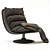 Modern Vray Armchair: 3D Max + FBX + OBJ 3D model small image 4