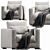 Mauro Armchair: Luxurious Comfort for Your Home 3D model small image 1