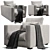 Mauro Armchair: Luxurious Comfort for Your Home 3D model small image 2