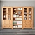 Hemnes Storage Combination - White Stained Oak 3D model small image 10