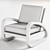 Pascal Chair: Elegant, Compact, Restorative 3D model small image 2