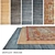 DOVLET HOUSE Carpets - Set of 5 (Part 652) 3D model small image 1