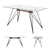 Modern Katanni Dining Table by AMF 3D model small image 1