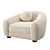 EICHHOLTZ FREUD Chair: Sophisticated Comfort 3D model small image 1
