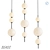 Designer Beads Pendant Light 3D model small image 1