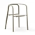 Elegant Metal Split Chair 3D model small image 1