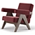 Elegant Capitol Complex Armchair 3D model small image 4