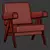 Elegant Capitol Complex Armchair 3D model small image 5