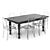 Modern Dining Table Set: Dining Table 89 3D model small image 1