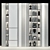 Versatile Shelving Set 175 3D model small image 3