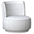 Modern Swivel Chair Alonso 3D model small image 4
