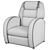 Matrix PMX-1: Ultimate Comfort Recliner 3D model small image 7