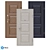 Classic Entrance Door (Romb-60) - PSS 3D model small image 3