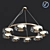 Elegant Nuura Blossi Pendant Light 3D model small image 2