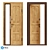 Classic Eco Entrance Door - ECO-67 3D model small image 2